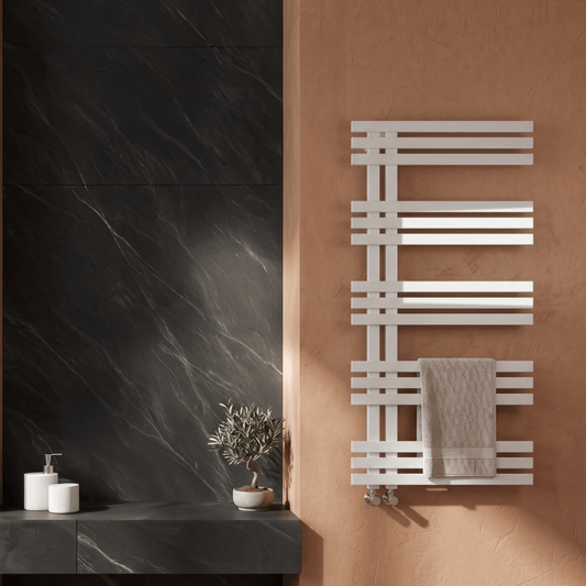Carisa Alias Stainless Steel Designer Towel Radiator in 1000H x 500W