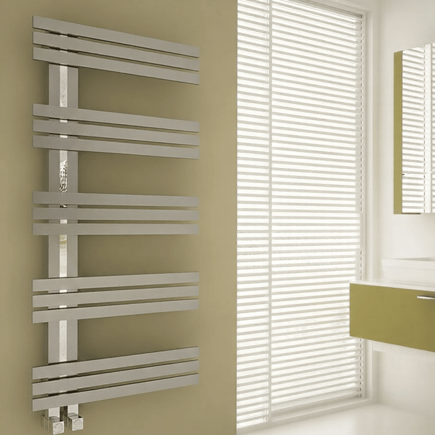 Carisa Alias Stainless Steel Designer Towel Radiator in 1000H x 500W