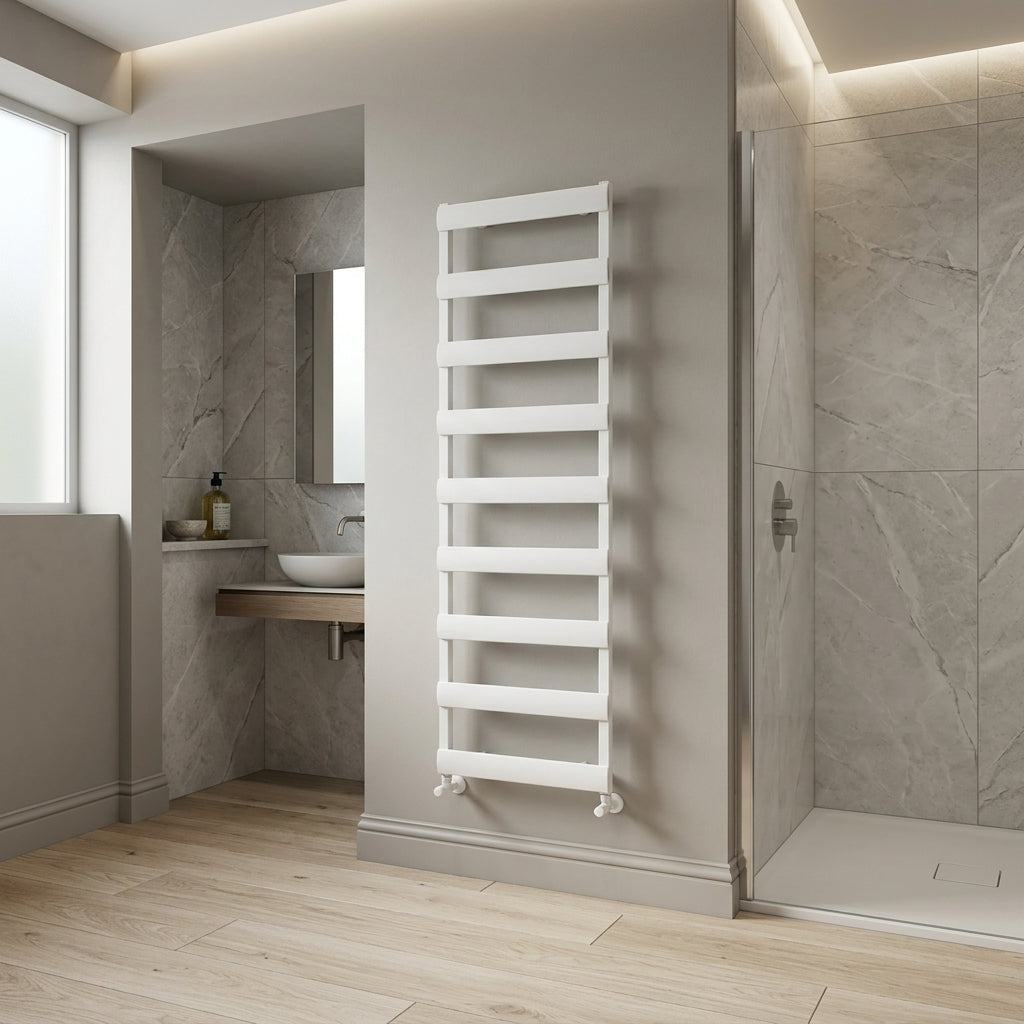 Carisa Alya Bath Aluminium Towel Radiator | CUSTOM MADE