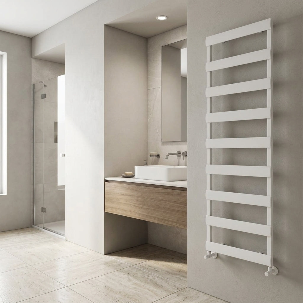 Carisa Alya Bath Aluminium Towel Radiator | CUSTOM MADE