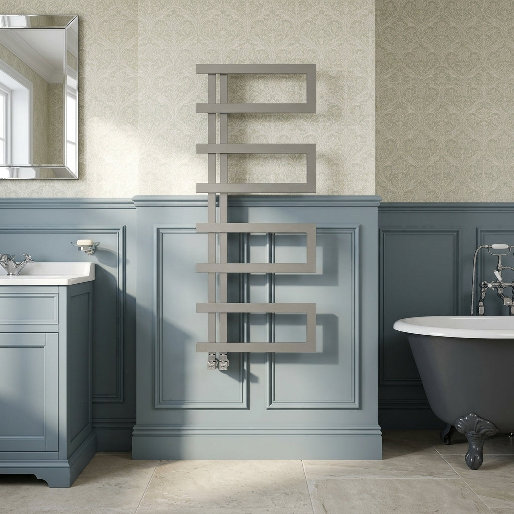 Carisa Arlen Stainless Steel Towel Radiator | CUSTOM MADE