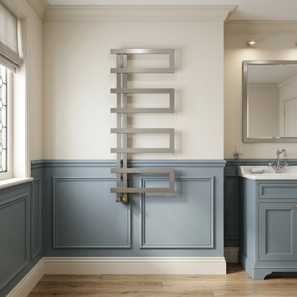 Carisa Arlen Stainless Steel Towel Radiator | CUSTOM MADE