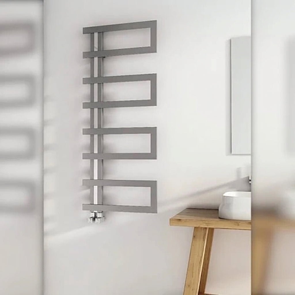 Carisa Arlen Stainless Steel Towel Radiator | CUSTOM MADE in Mirror Polished