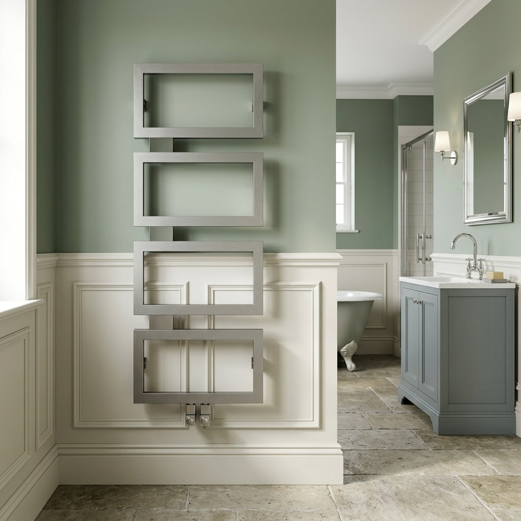 Carisa Beck Stainless Steel Towel Radiator | CUSTOM MADE