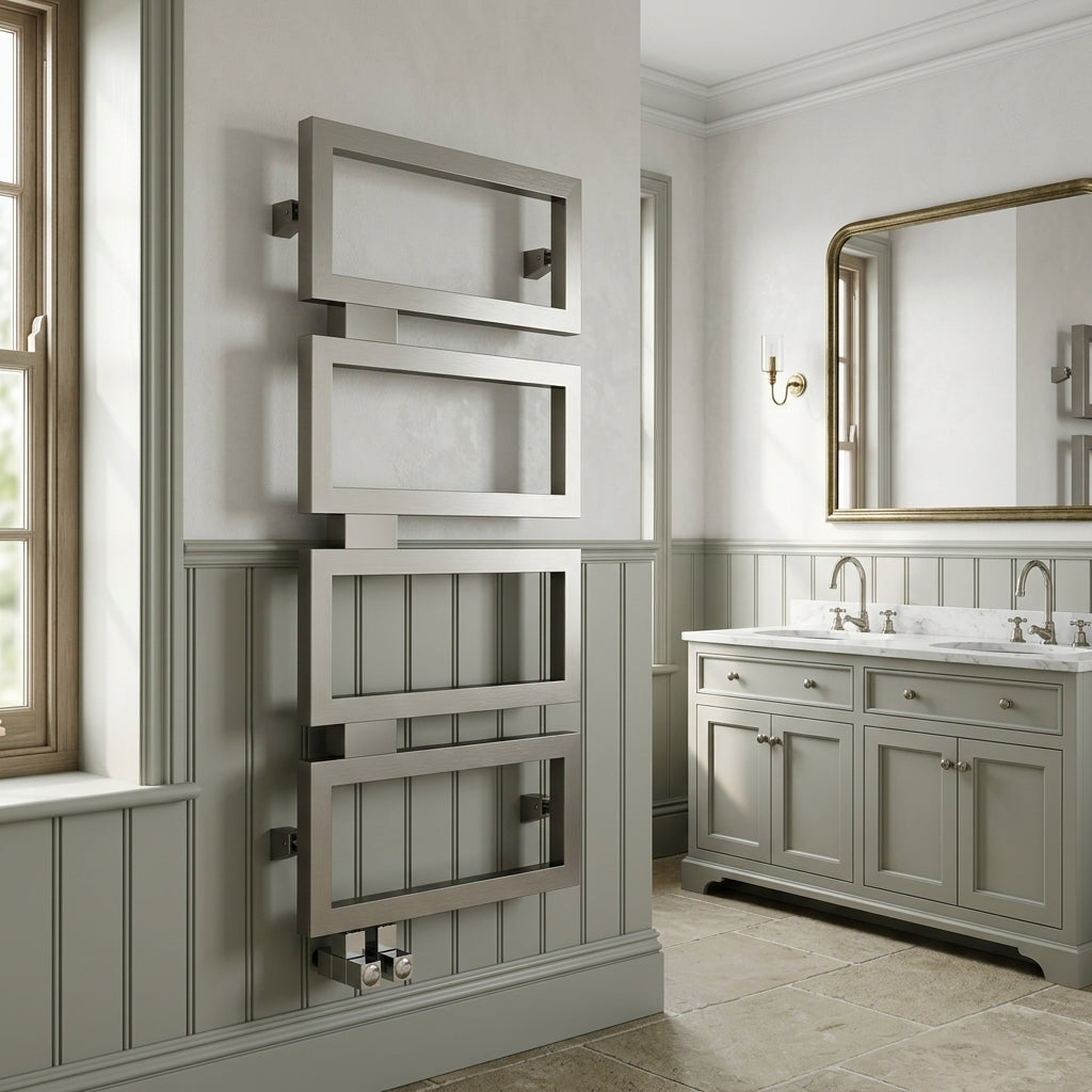 Carisa Beck Stainless Steel Towel Radiator | CUSTOM MADE