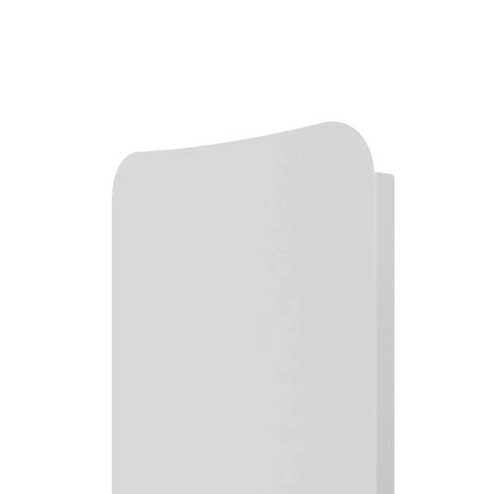 Carisa Boreas Flat Vertical Electric Aluminium Radiator | CUSTOM MADE in 1200H x 400W (with Towel Holder)