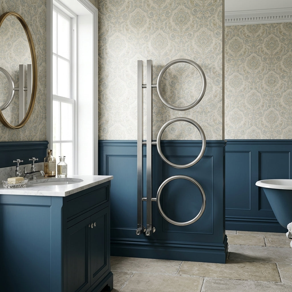 Carisa Castor Stainless Steel Towel Radiator | CUSTOM MADE