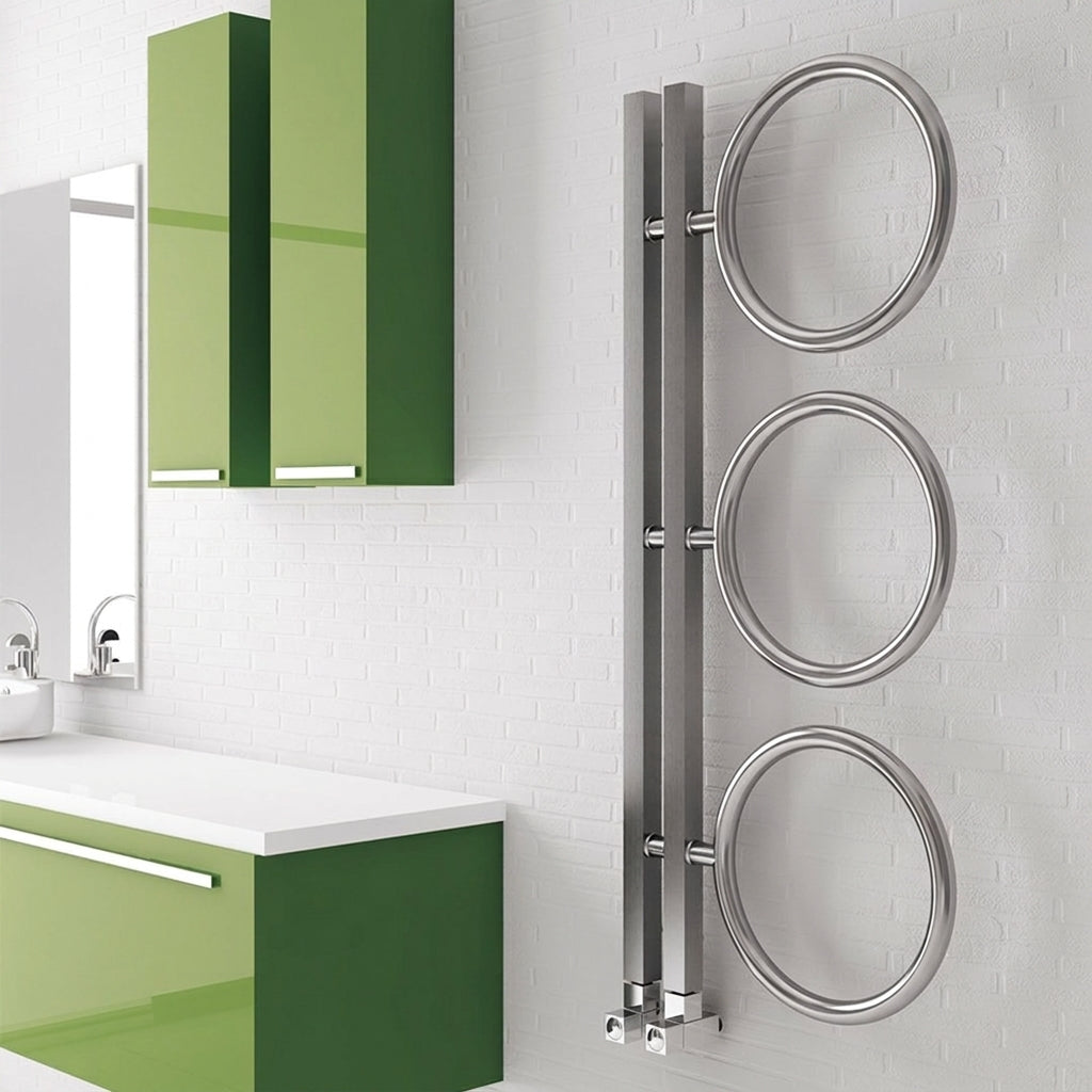 Carisa Castor Stainless Steel Towel Radiator | CUSTOM MADE