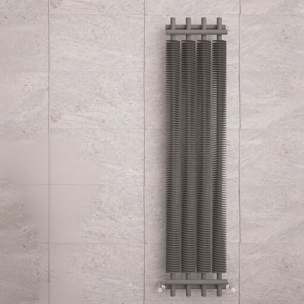 Carisa Dora Vertical Industrial Cylinder Designer Radiator in 1800H x 290W