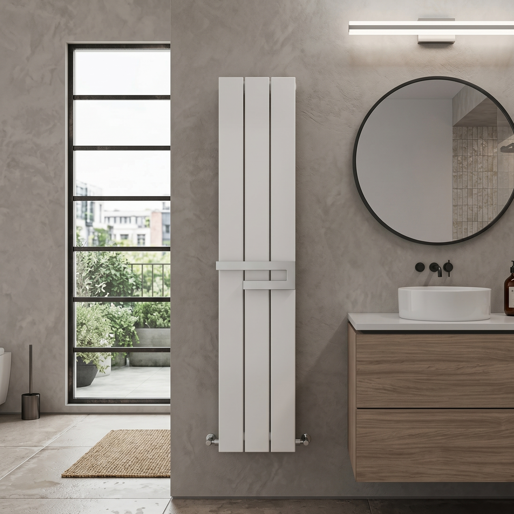 Carisa Elvino Designer Bathroom Radiator
