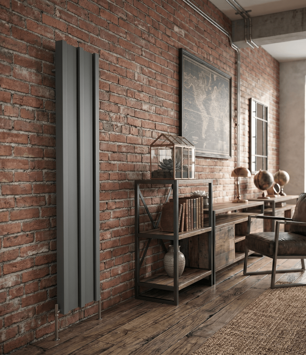 Carisa Envy Narrow Vertical Designer Radiator in 1800H x 400W