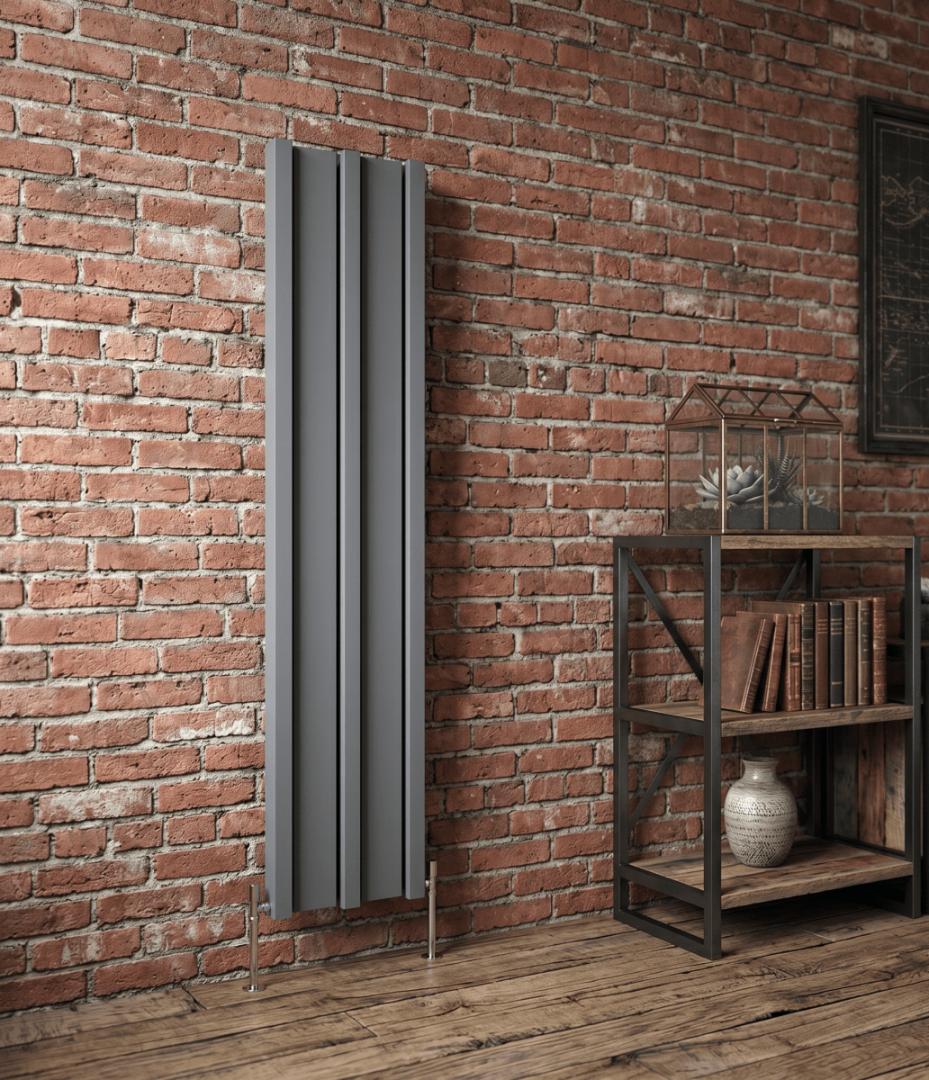 Carisa Envy Narrow Vertical Designer Radiator in 1800H x 400W