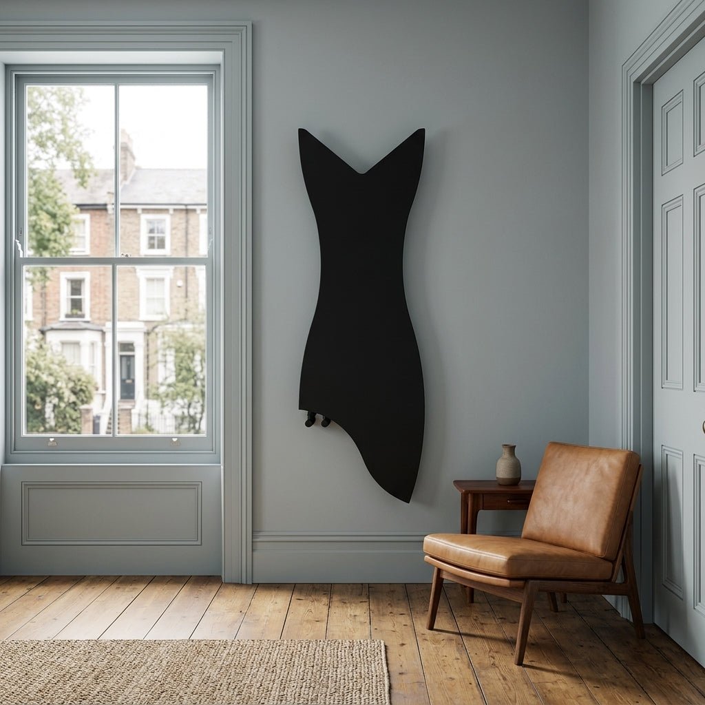 Carisa Glasgow Bespoke Fashion Designer Steel Radiator | CUSTOM MADE in Textured White RAL