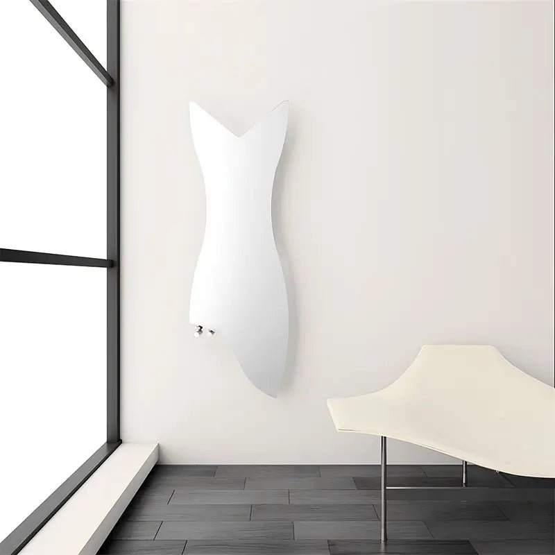 Carisa Glasgow Bespoke Fashion Designer Steel Radiator | CUSTOM MADE in Textured White RAL