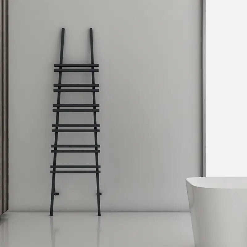Carisa Jacobs Aluminium Designer Bathroom Ladder Towel Radiator in Flex Pipe