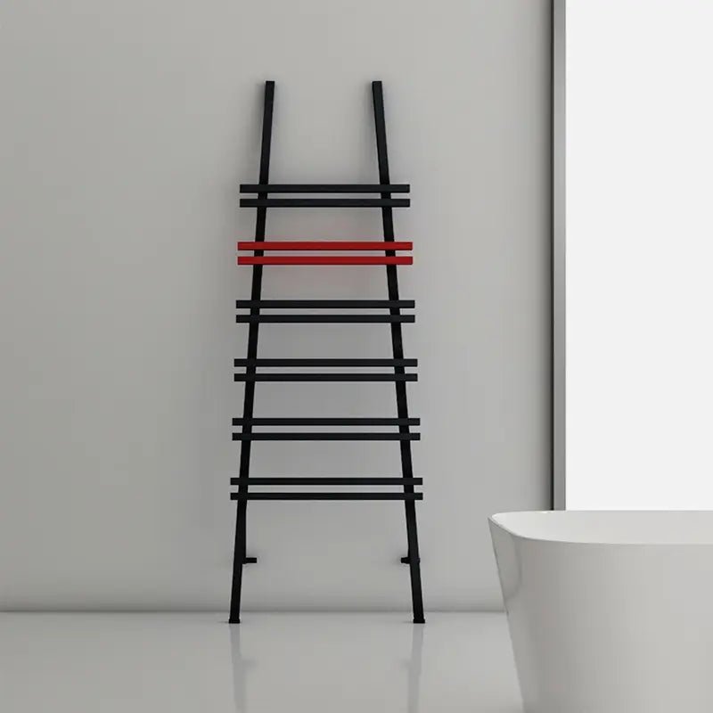 Carisa Jacobs Aluminium Designer Bathroom Ladder Towel Radiator in Flex Pipe