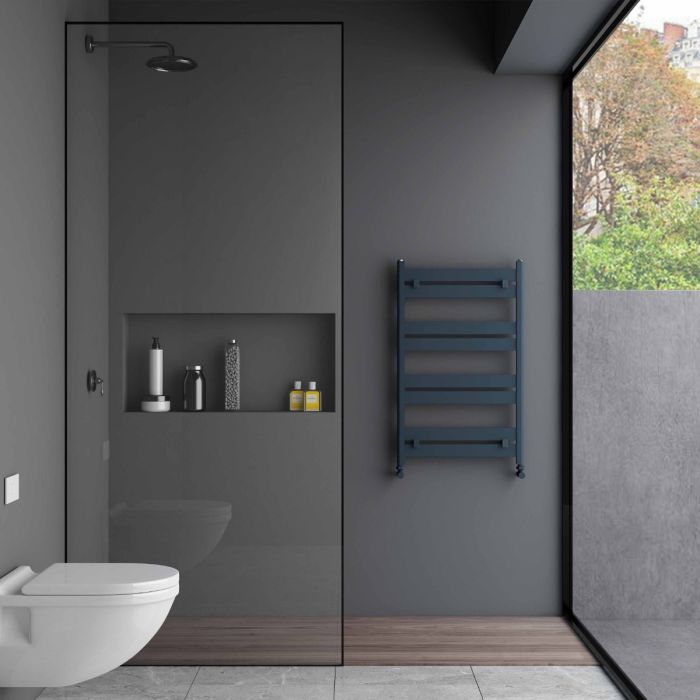 Carisa Ligne Aluminium Bathroom Radiator in 805H x 480W