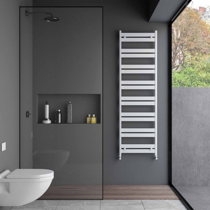 Carisa Ligne Aluminium Bathroom Radiator in 805H x 480W