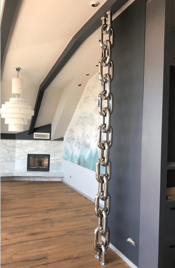 Carisa Link Floor Stainless Steel Bespoke Designer Radiator | CUSTOM MADE in Textured White RAL