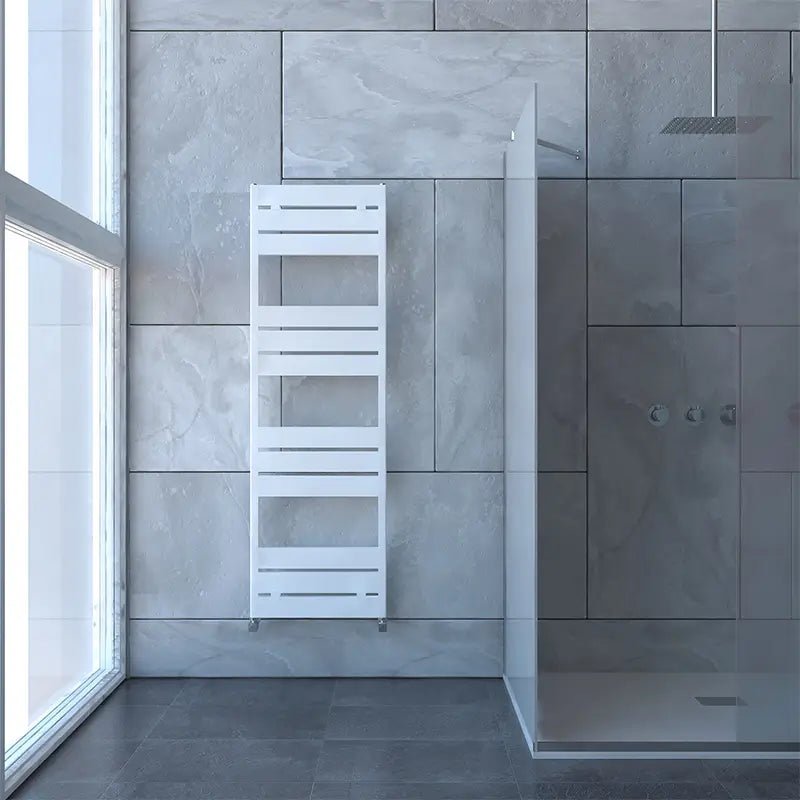 Carisa Mack Bathroom Vertical Designer Aluminium Towel Radiator in 2035H x 500W