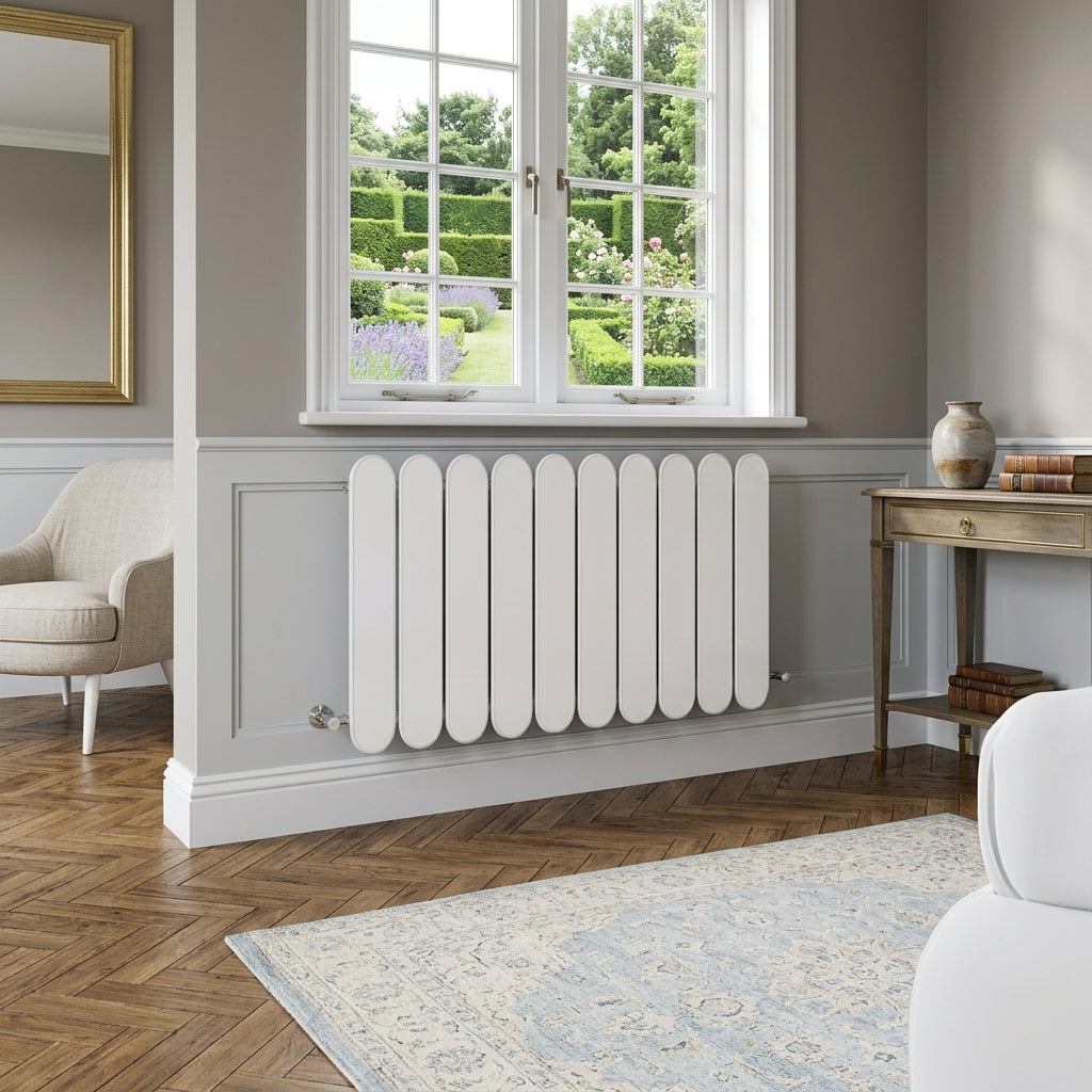 Carisa Magico Horizontal Aluminium Radiator | CUSTOM MADE