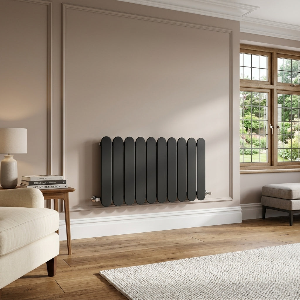 Carisa Magico Horizontal Aluminium Radiator | CUSTOM MADE