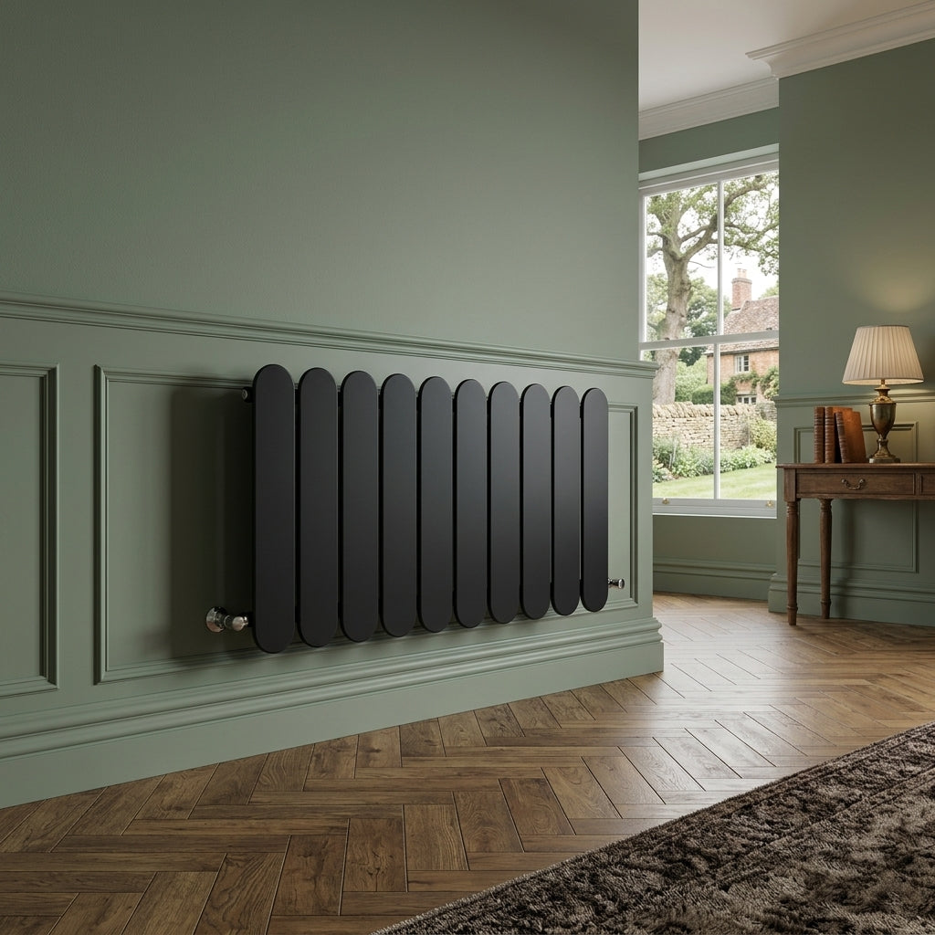 Carisa Magico Horizontal Aluminium Radiator | CUSTOM MADE