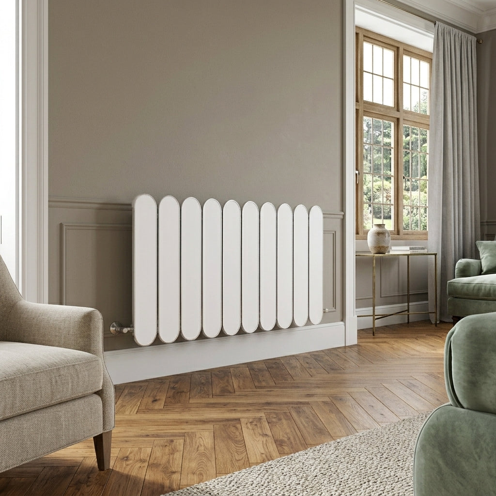 Carisa Magico Horizontal Aluminium Radiator | CUSTOM MADE