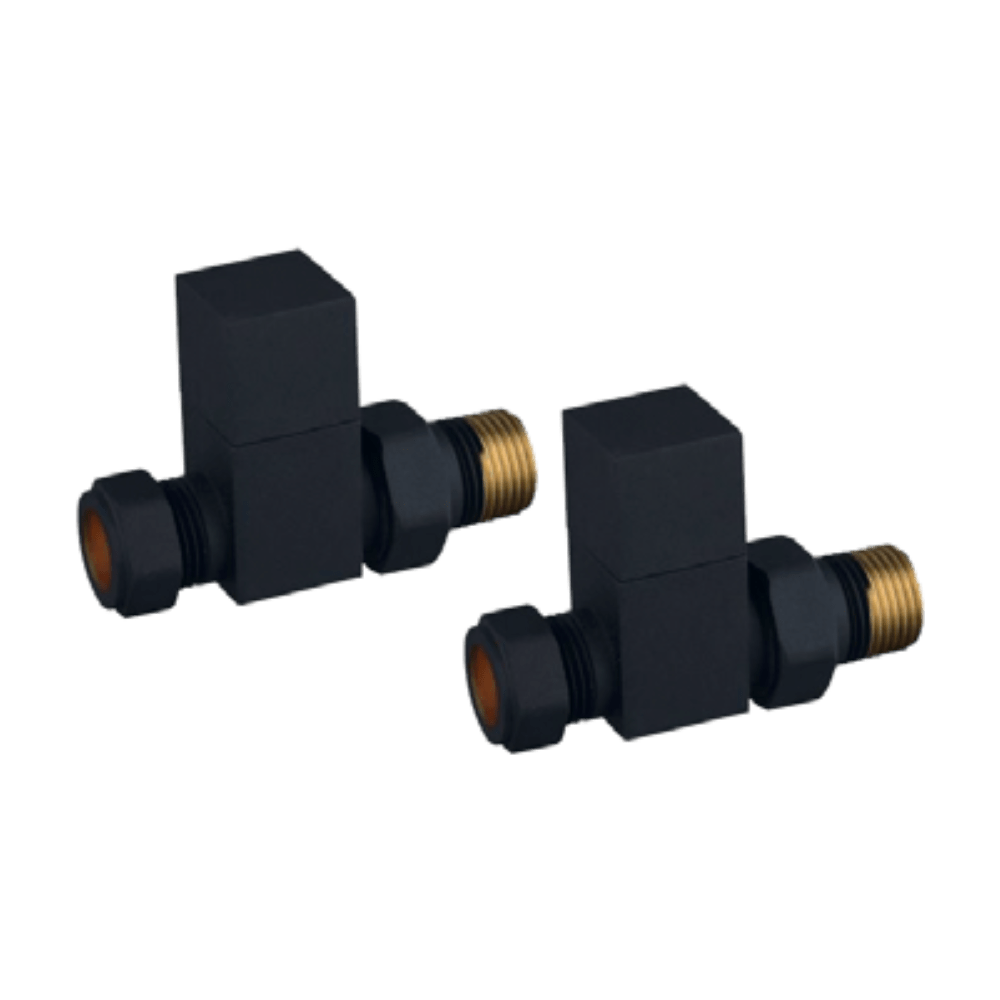 Carisa Minimalist Straight Valves in Black