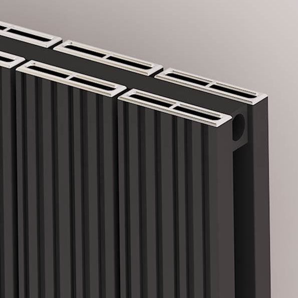 Carisa Monza Modern Tall Aluminium Radiator | 3 colours, 4 sizes
