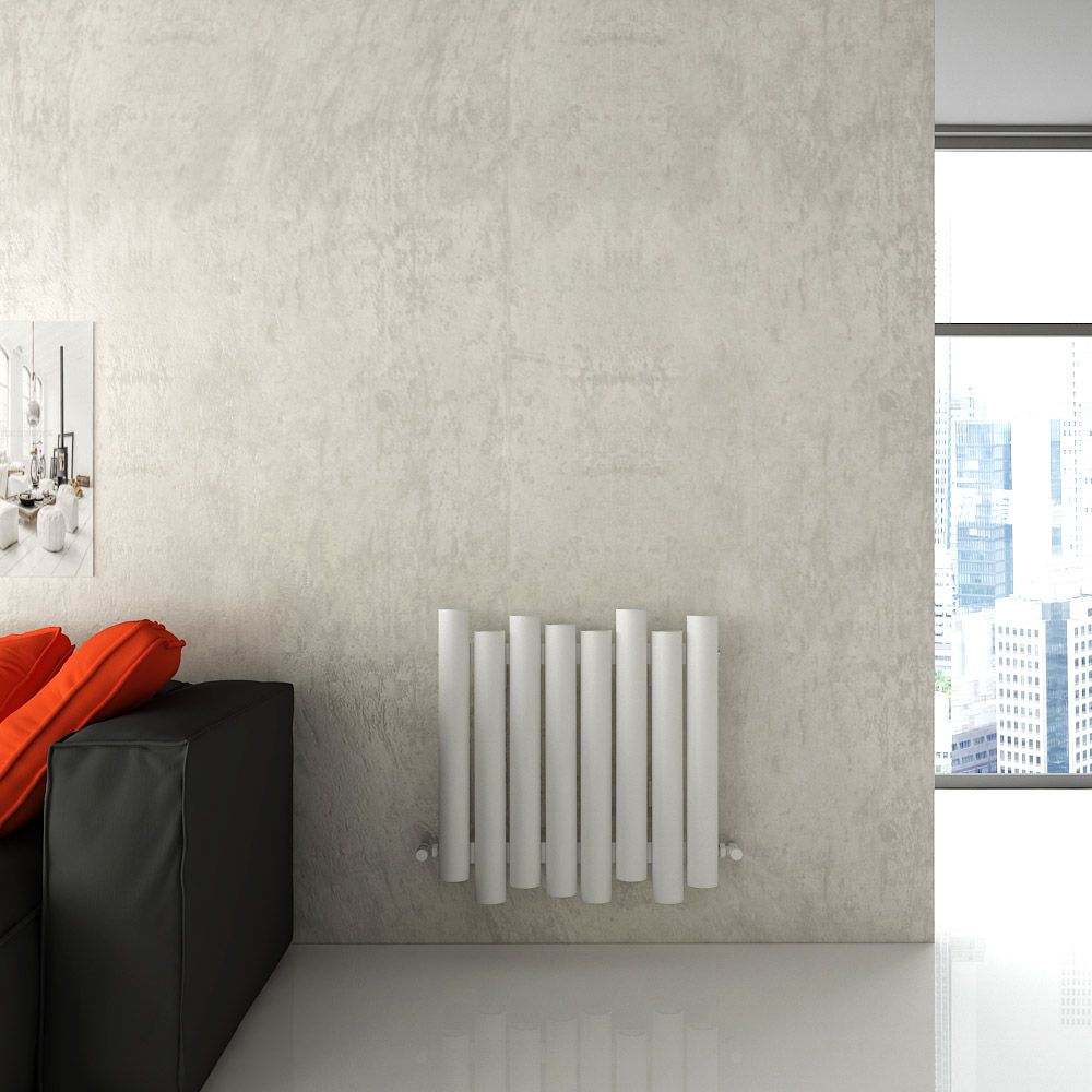 Carisa Motion Asymmetric Contemporary Horizontal Radiator in 600H x 630W