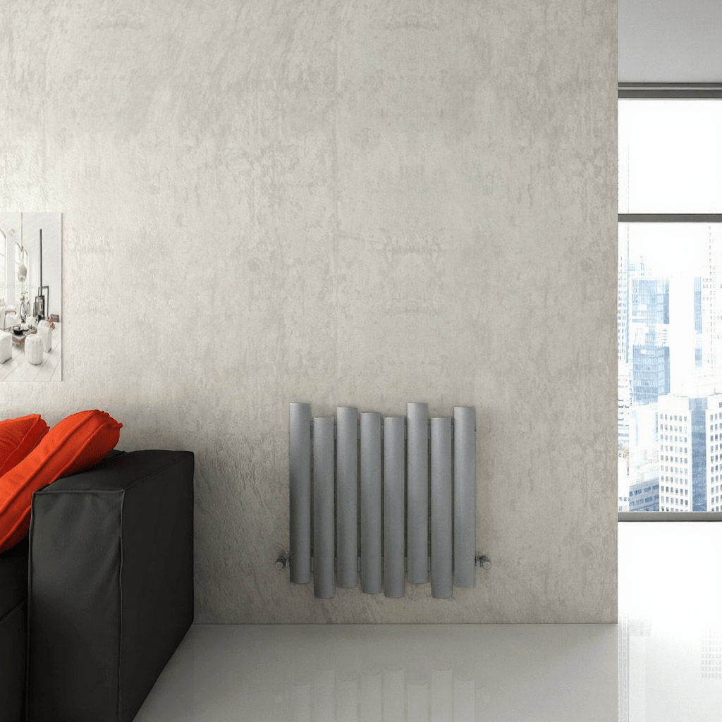 Carisa Motion Asymmetric Contemporary Horizontal Radiator in 600H x 630W