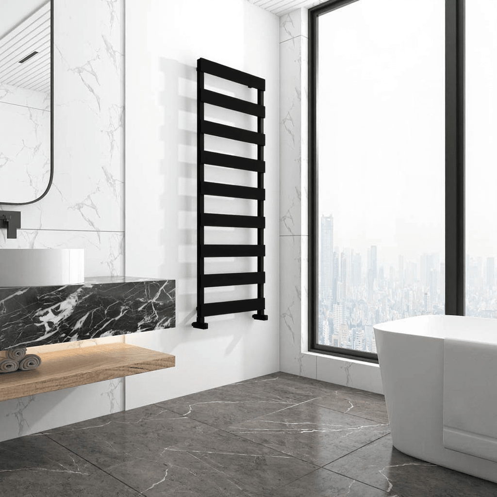 Carisa Ninova Minimalist Ladder Style Towel Warmer in 1180H x 500W