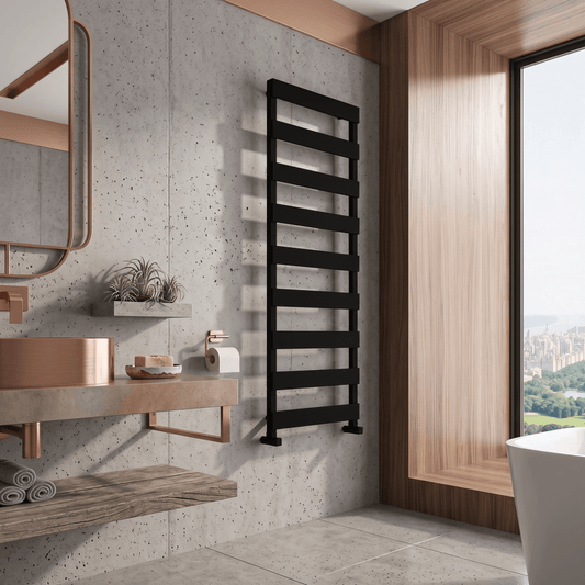 Carisa Ninova Minimalist Ladder Style Towel Warmer in 810H x 500W