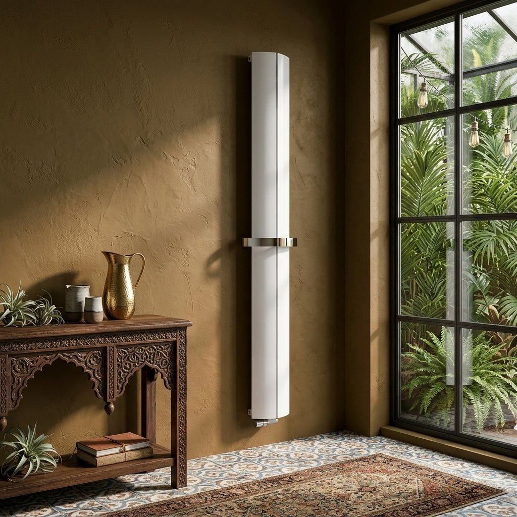 Carisa Nixie Modern Bathroom Radiator