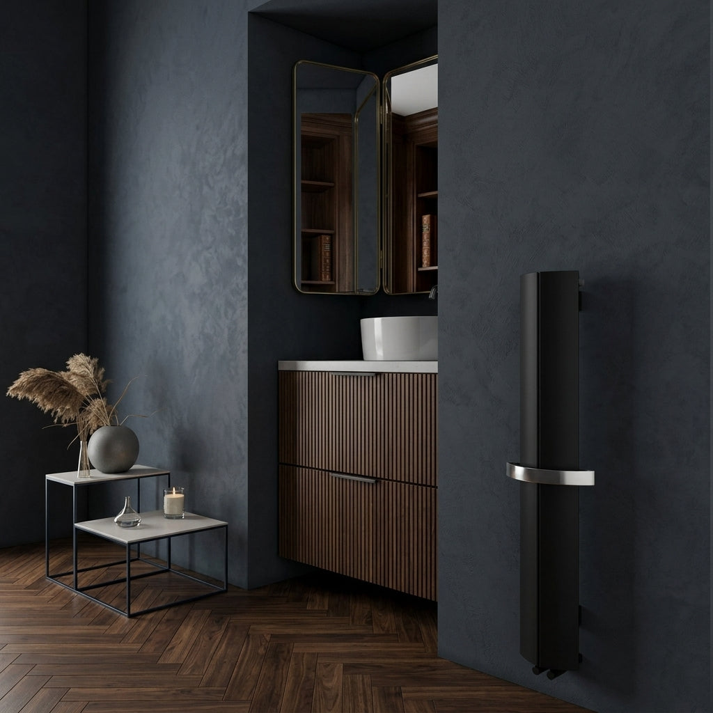 Carisa Nixie Modern Bathroom Radiator