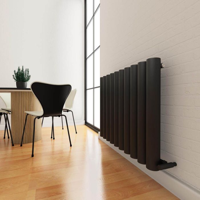 Carisa Otto Horizontal Designer Aluminium Radiator in 600H x 795W