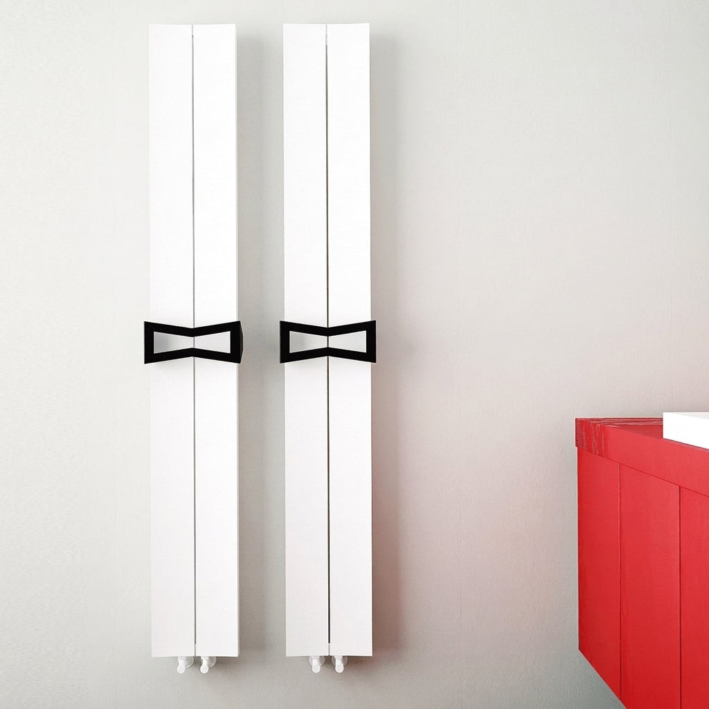 Carisa Papillion Bath Aluminium Towel Radiator | CUSTOM MADE