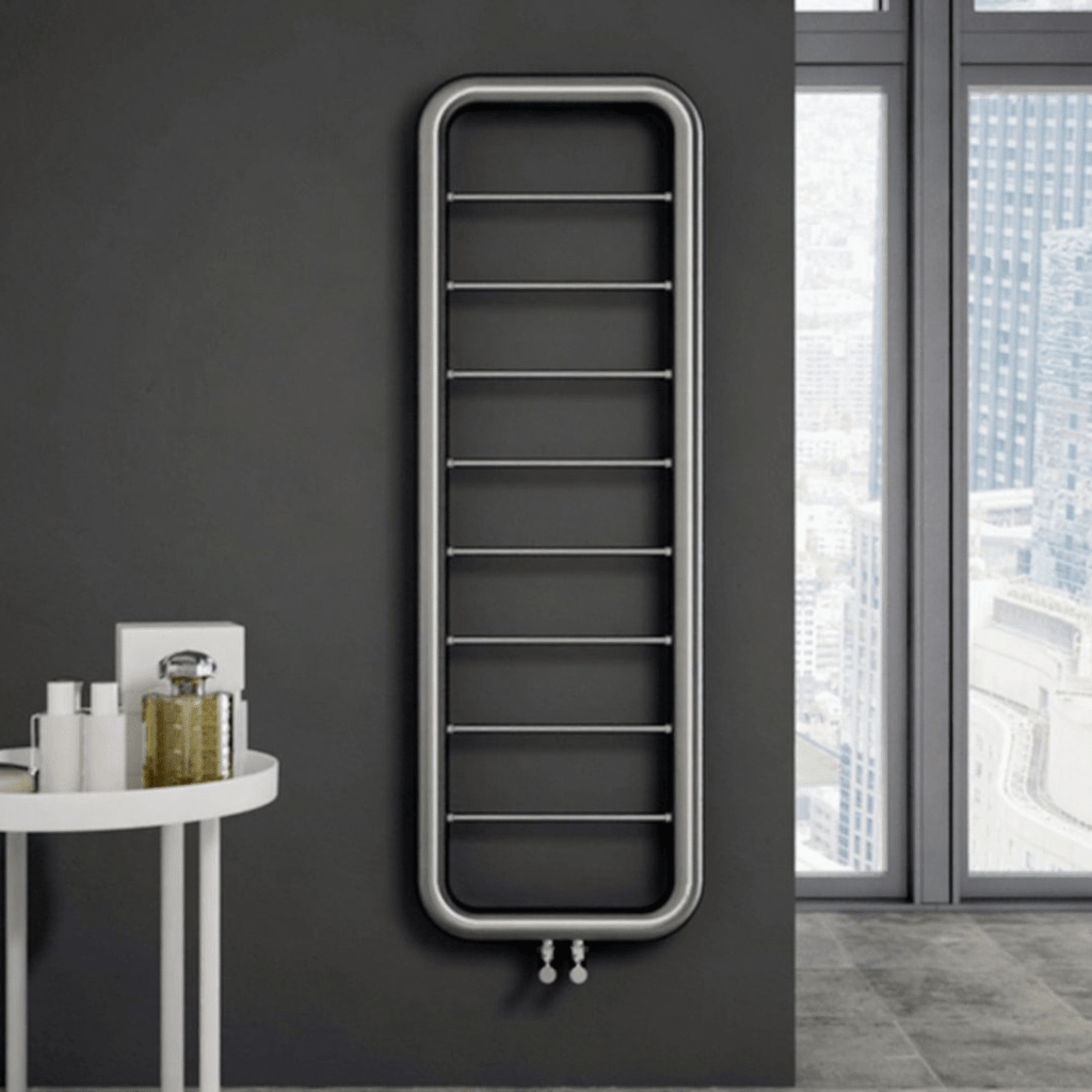 Carisa Paros Stainless Steel Towel Radiator in 1200H x 500W
