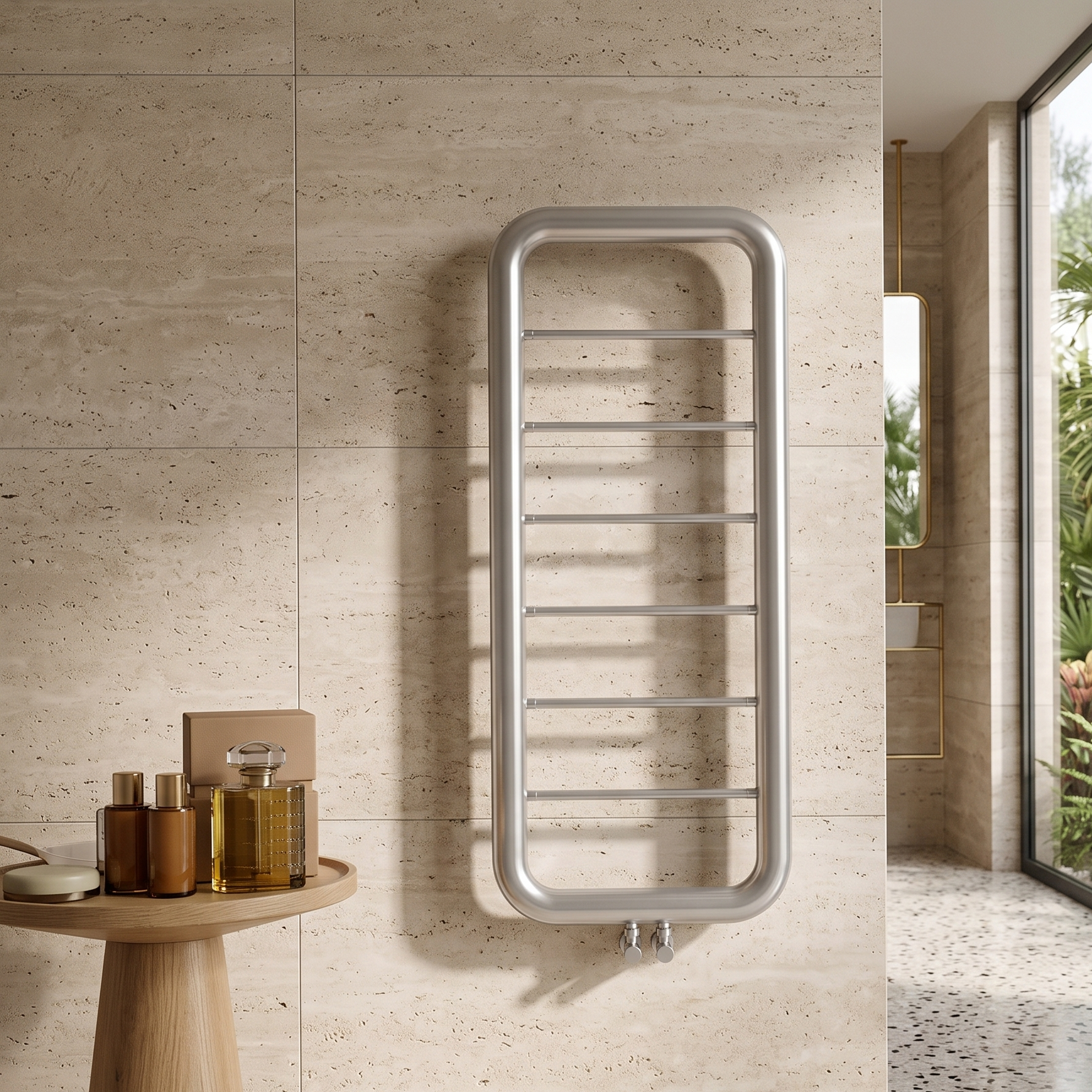 Carisa Paros Stainless Steel Towel Radiator
