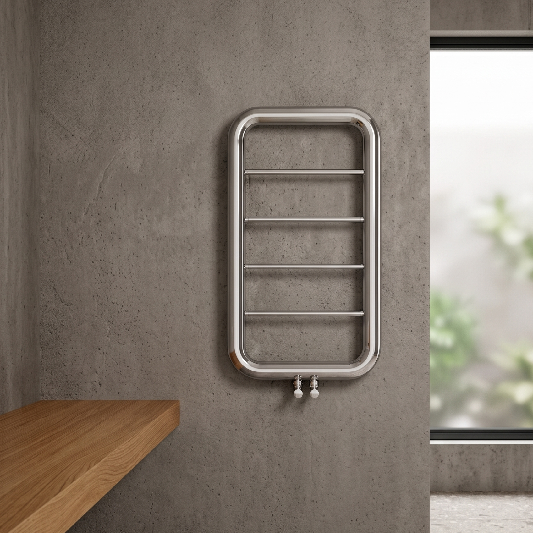 Carisa Paros Stainless Steel Towel Radiator
