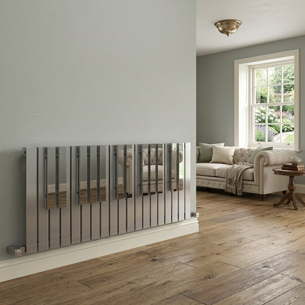 Carisa Piano Stainless Steel Horizontal Radiator | CUSTOM MADE
