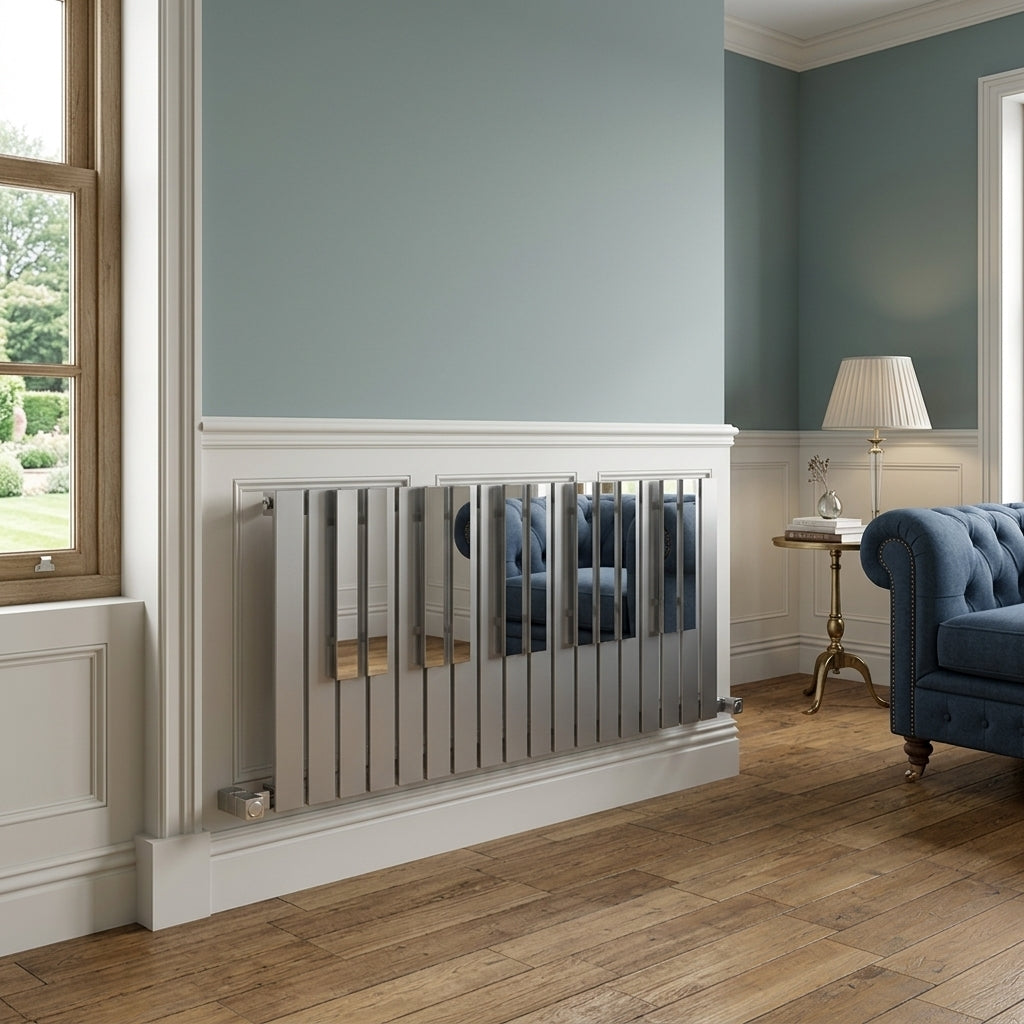 Carisa Piano Stainless Steel Horizontal Radiator | CUSTOM MADE