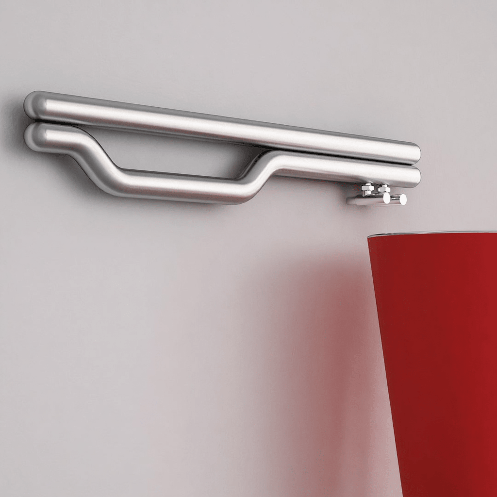 Carisa Redox Steel Designer Bathroom Radiator in Polished Satin