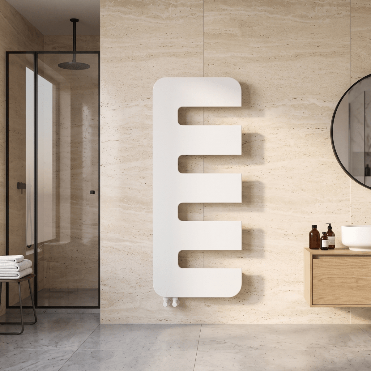 Carisa Rex Steel Comb Designer Radiator in 940H x 490W