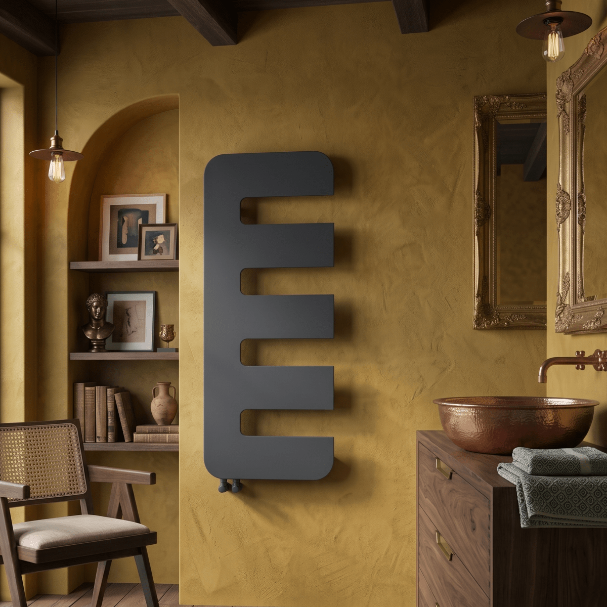 Carisa Rex Steel Comb Designer Radiator in 940H x 490W