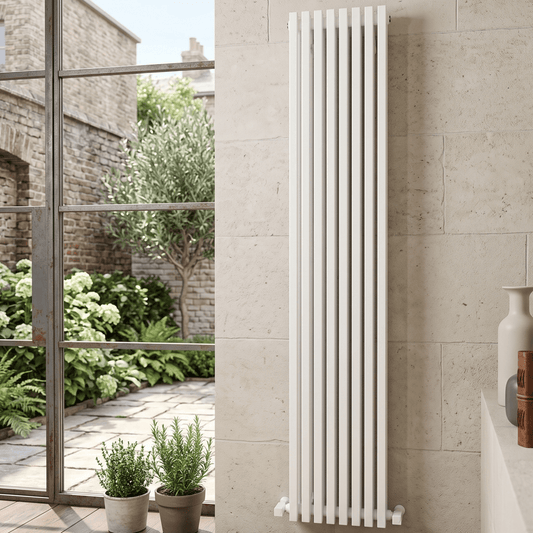 Carisa Sophia Aluminium Tall Designer Radiator in 600H x 499W