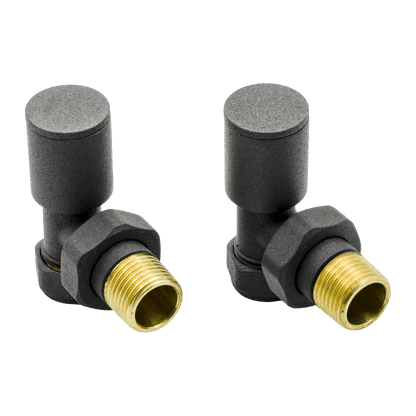 Carisa Spera Angled Valves in Anthracite