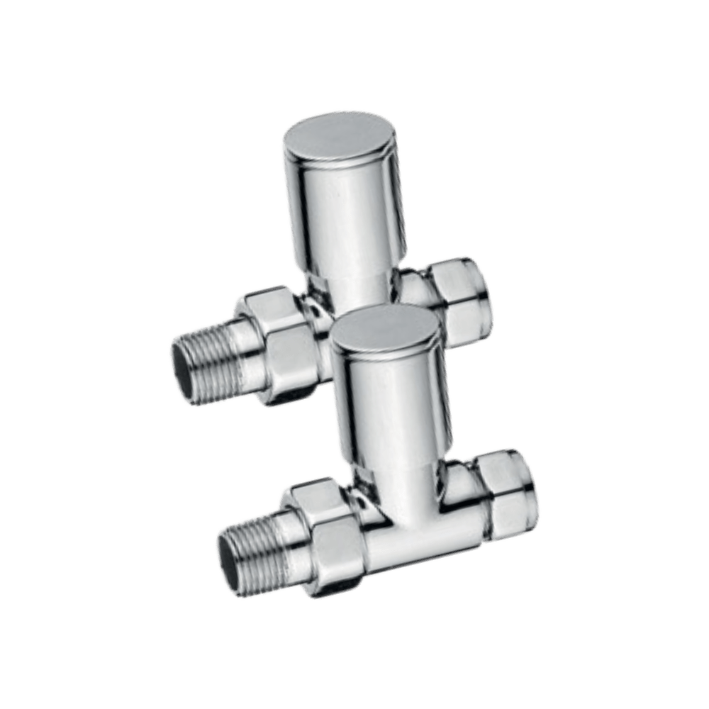 Carisa Spera Straight Valves in Chrome
