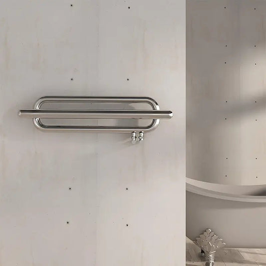 Carisa Swing Stainless Steel Heated Towel Rail in 250H x 1000W